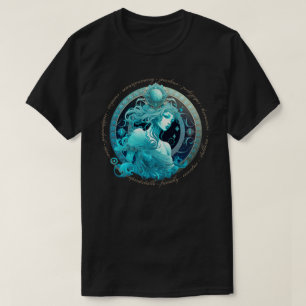 T-shirt Créez votre propre Aquarius céleste Zodiac