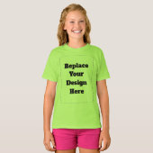 T-shirt Créez votre propre blanc (Devant entier)