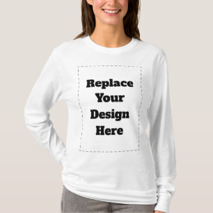 T-shirt Créez Votre Propre blanc