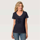 T-shirt Créez votre propre blanc (Devant entier)