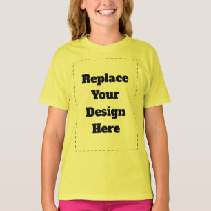 T-shirt Créez votre propre blanc