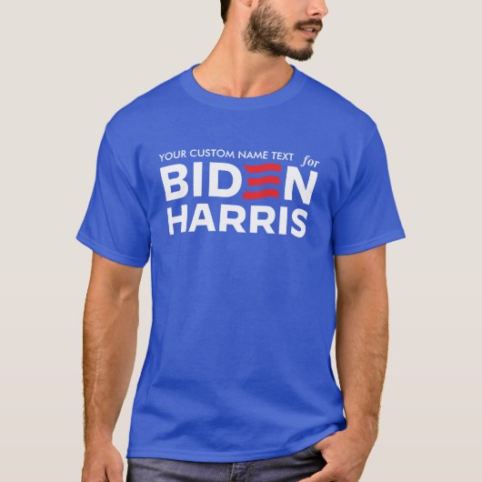 T-shirt Créez votre propre campagne pour Biden Harris 2024 (Devant)