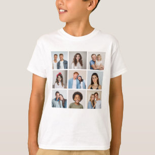 T-shirt Créez votre propre collage de 9 photos