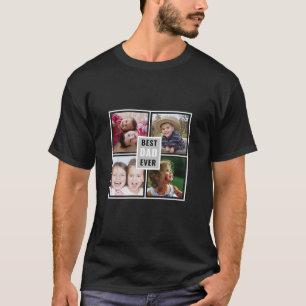 T-shirt Créez votre propre collection de photos 4 meilleu