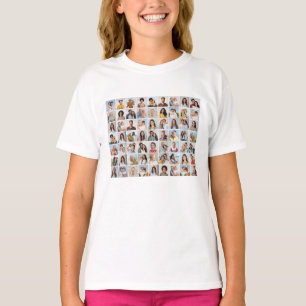 T-shirt Créez votre propre collection de photos de 63 enfa
