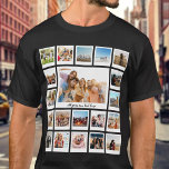 T-shirt Créez votre propre collection photo personnalisée<br><div class="desc">Créez votre propre t-shirt photo-collage personnalisé avec 20 de vos photos préférées dans un design élégant et tendance. Ajoutez votre propre texte pour n'importe quelle occasion.</div>