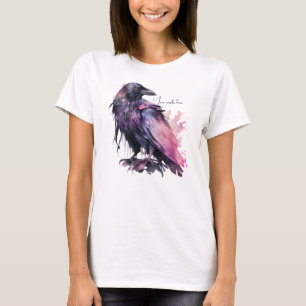 T-shirt Créez Votre Propre Corbeau Noir Mystique
