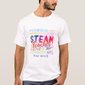 T-shirt Créez votre propre enseignant STEAM (Devant)