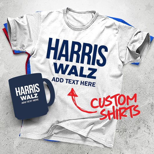 T-shirt Créez votre propre Harris Walz 2024
