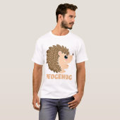 T-shirt Créez votre propre hérisson mignon (Devant entier)
