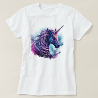 T-shirt Créez Votre Propre Licorne Violette Mythique
