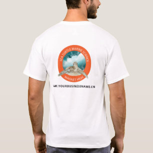 T-shirt Créez votre propre logo et site Web de chemise