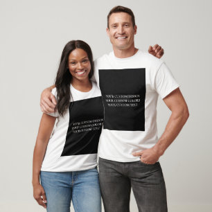 T-shirt Créez votre propre personnalisation
