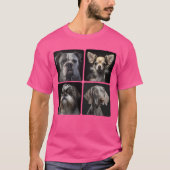 T-shirt Créez votre propre photo Chien 4 (Devant)