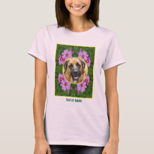 T-shirt Créez votre propre photo d'animal de compagnie Fle