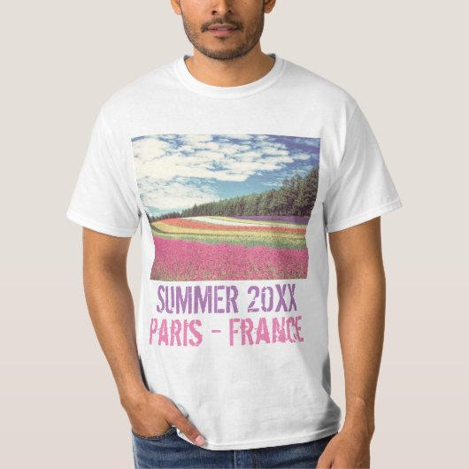 T-shirt Créez votre propre photo faite sur commande (Devant)