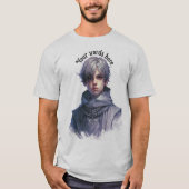 T-shirt Créez votre propre Prince Pourpre (Devant)