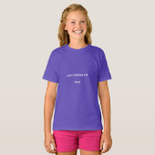 T-shirt Créez Votre Propre simple (Devant entier)