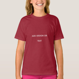 T-shirt Créez Votre Propre simple