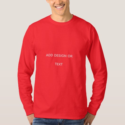 T-shirt Créez Votre Propre simple (Devant)
