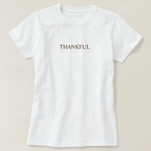 T-shirt Créez Votre Propre Typographie Simple Remerciement
