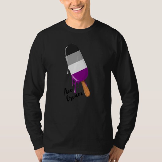T-shirt Crème Ace Aexée Aexée Drapeau Ally Aexée Pr (Devant)