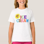 T-SHIRT CRÈME DE GLACE (Devant)