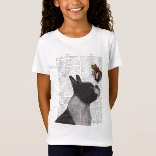 T-Shirt Crème de glace de Boston Terrier