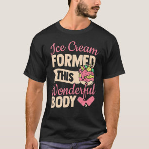 T-shirt Crème De Glace Formée Cette Merveilleuse Épersion