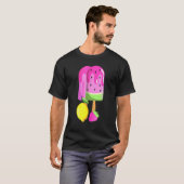 T-shirt Crème de glace pastèque fraise citron glace Pop ro (Devant entier)