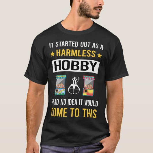 T-shirt Crème de machine de Hobby sans danger (Devant)
