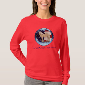 T-shirt crème de Milou des femmes d'hiver