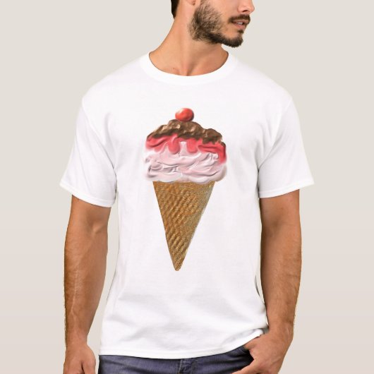 T-shirt Crème glacée (Devant)