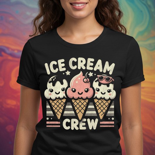 T-shirt Crème glacée