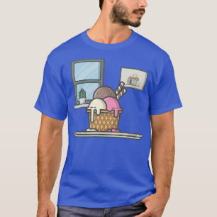 T-shirt Crème glacée