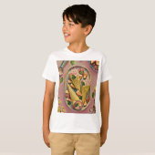 T-shirt Crème glacée aux fraises (Devant entier)