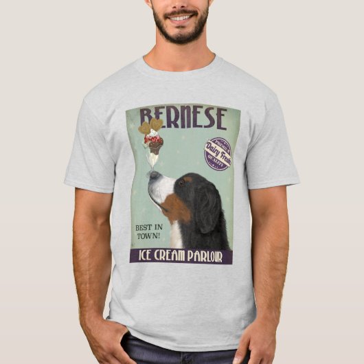 T-shirt Crème glacée bernoise (Devant)