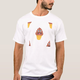 T-shirt crème glacée cône émoji