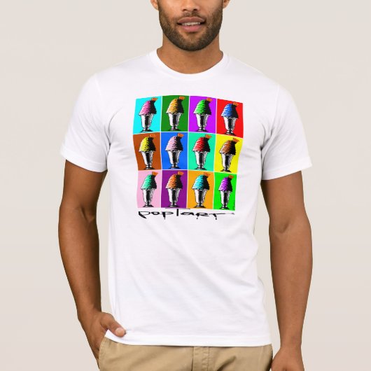 T-shirt Crème glacée dimanche (Devant)