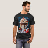 T-shirt Crème glacée douce (Devant entier)