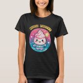 T-shirt Crème glacée Kawaii Mochi (Devant)