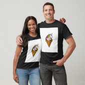 T-shirt Crème Glacée Licorne (Unisexe)