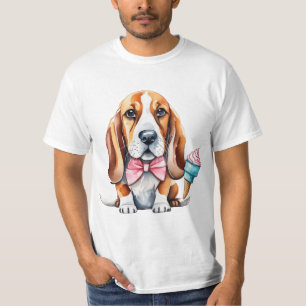 T-shirt Crème glacée mignonne pour chien