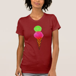 T-shirt Crème glacée pop art