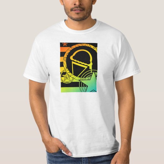 T-shirt crème glacée punk dripz (Devant)