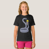 T-shirt Crème glacée serpent gaufre (Devant entier)