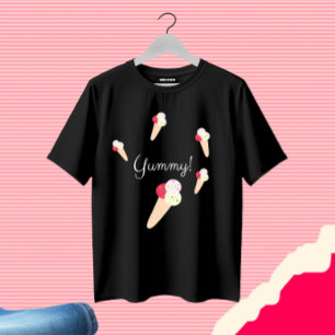 T-shirt crème glacée Yummy
