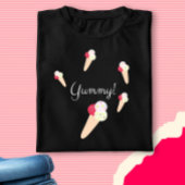 T-shirt crème glacée Yummy