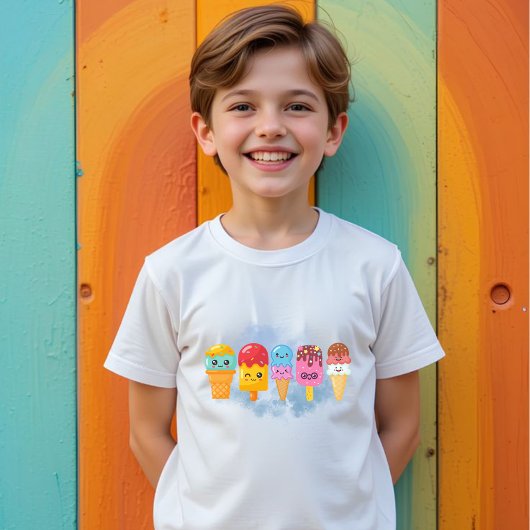 T-shirt crème glglace