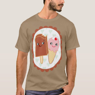 T-shirt Crèmes glacées en amour
